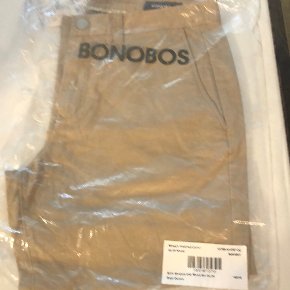 New bonobos stretch wash chino slim 30 shorts